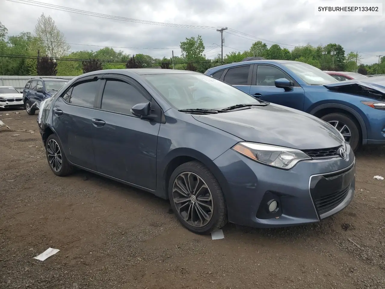 2014 Toyota Corolla L VIN: 5YFBURHE5EP133402 Lot: 55955975