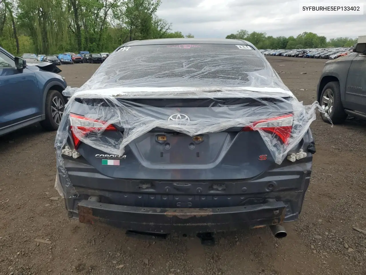 2014 Toyota Corolla L VIN: 5YFBURHE5EP133402 Lot: 55955975