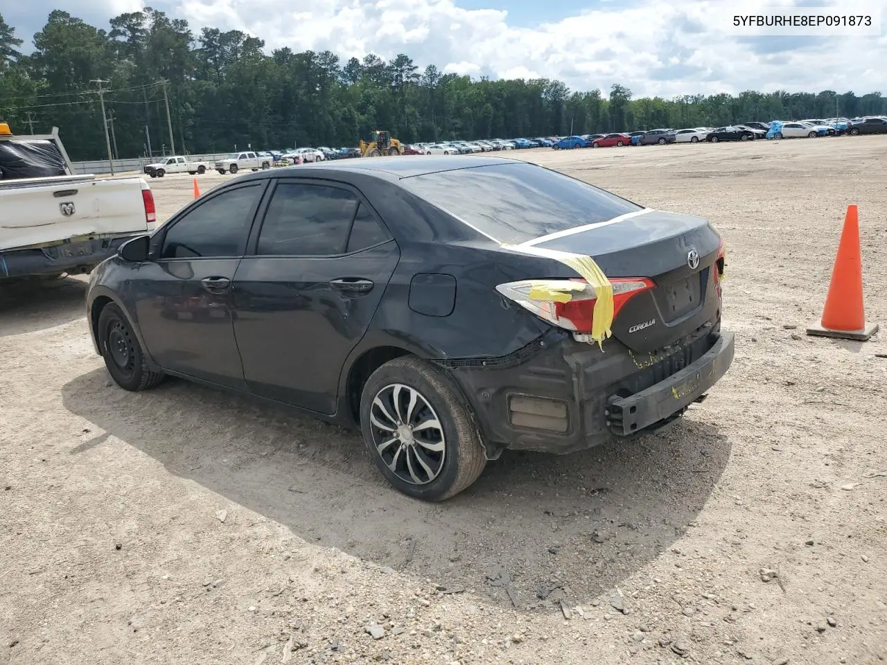 2014 Toyota Corolla L VIN: 5YFBURHE8EP091873 Lot: 56596055