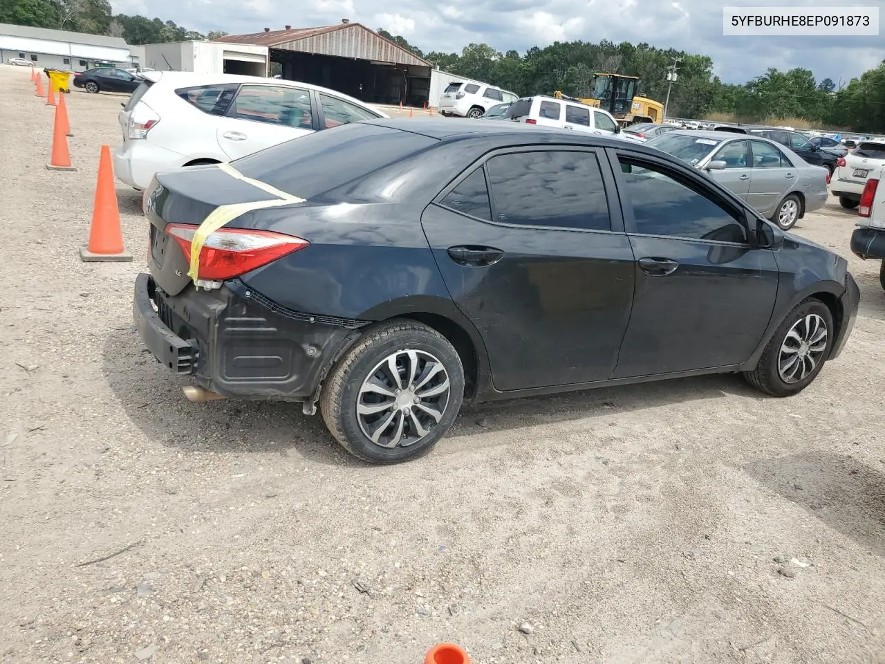 2014 Toyota Corolla L VIN: 5YFBURHE8EP091873 Lot: 56596055