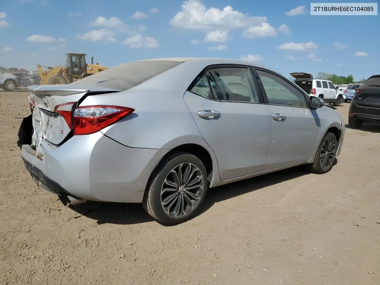 2014 Toyota Corolla L VIN: 2T1BURHE6EC104085 Lot: 56664065
