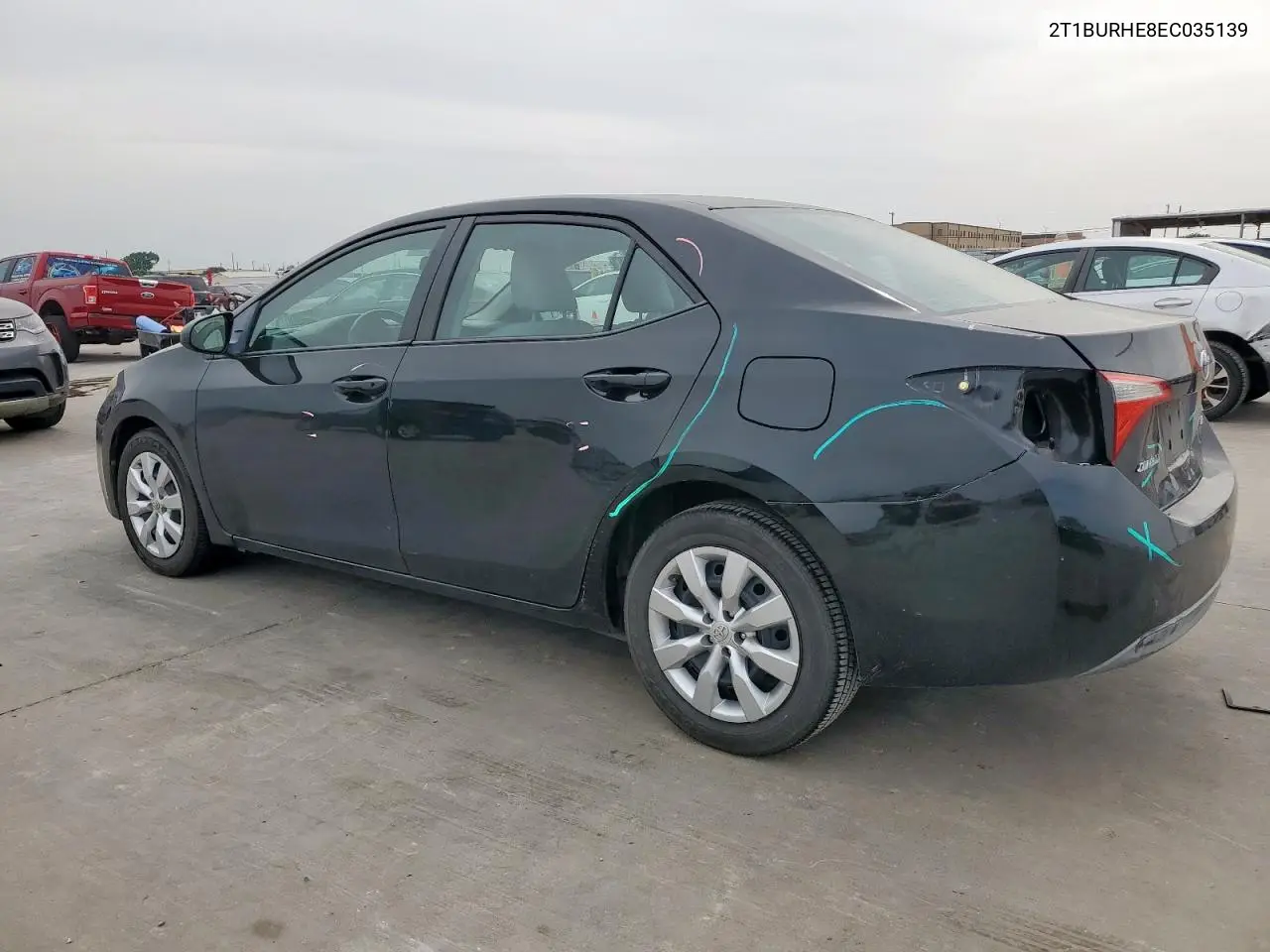 2t1burhe8ec035139 2T1BURHE8EC035139 2014 Toyota Corolla L