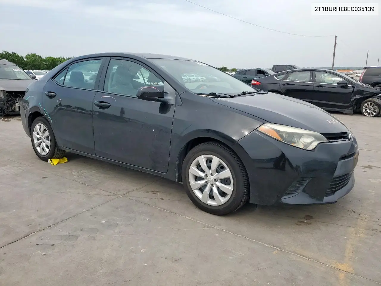 2t1burhe8ec035139 2T1BURHE8EC035139 2014 Toyota Corolla L