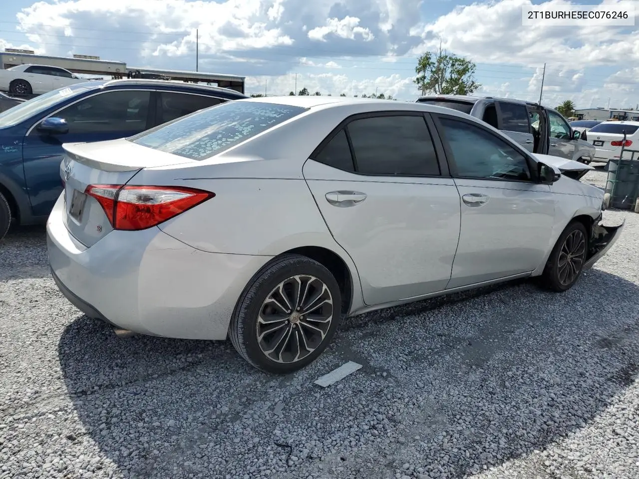 2014 Toyota Corolla L VIN: 2T1BURHE5EC076246 Lot: 56791685