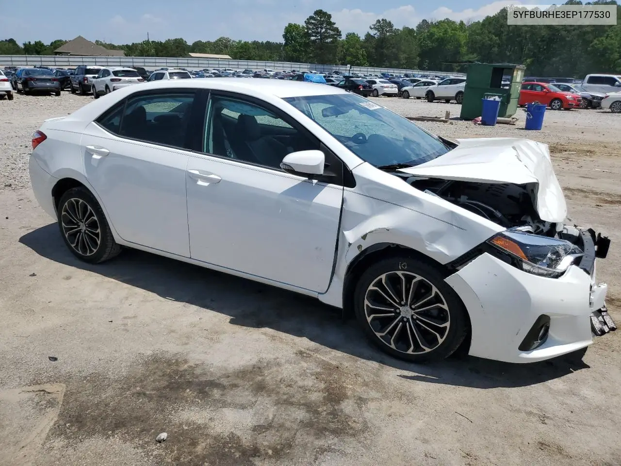 2014 Toyota Corolla L VIN: 5YFBURHE3EP177530 Lot: 56868485