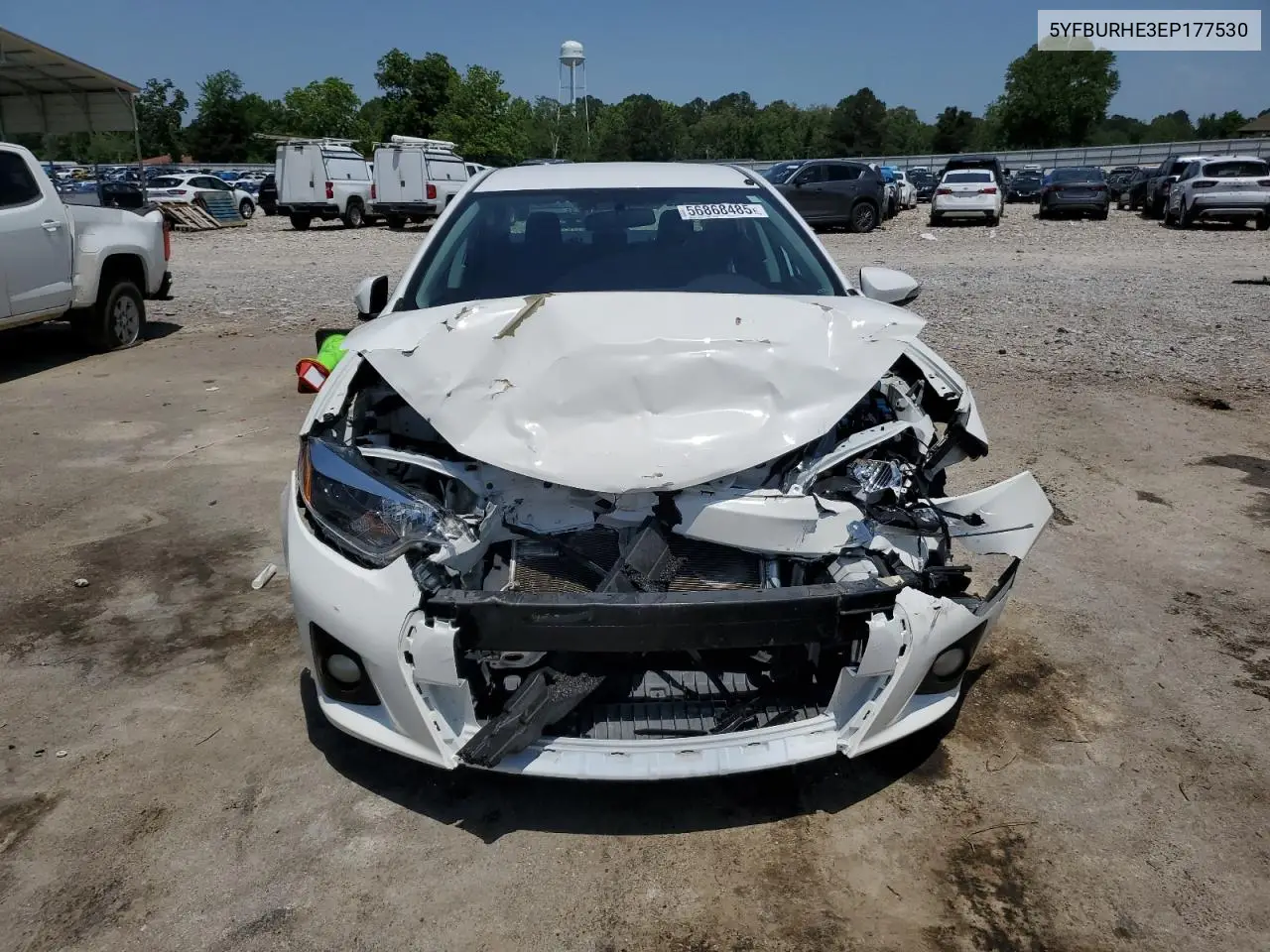 2014 Toyota Corolla L VIN: 5YFBURHE3EP177530 Lot: 56868485