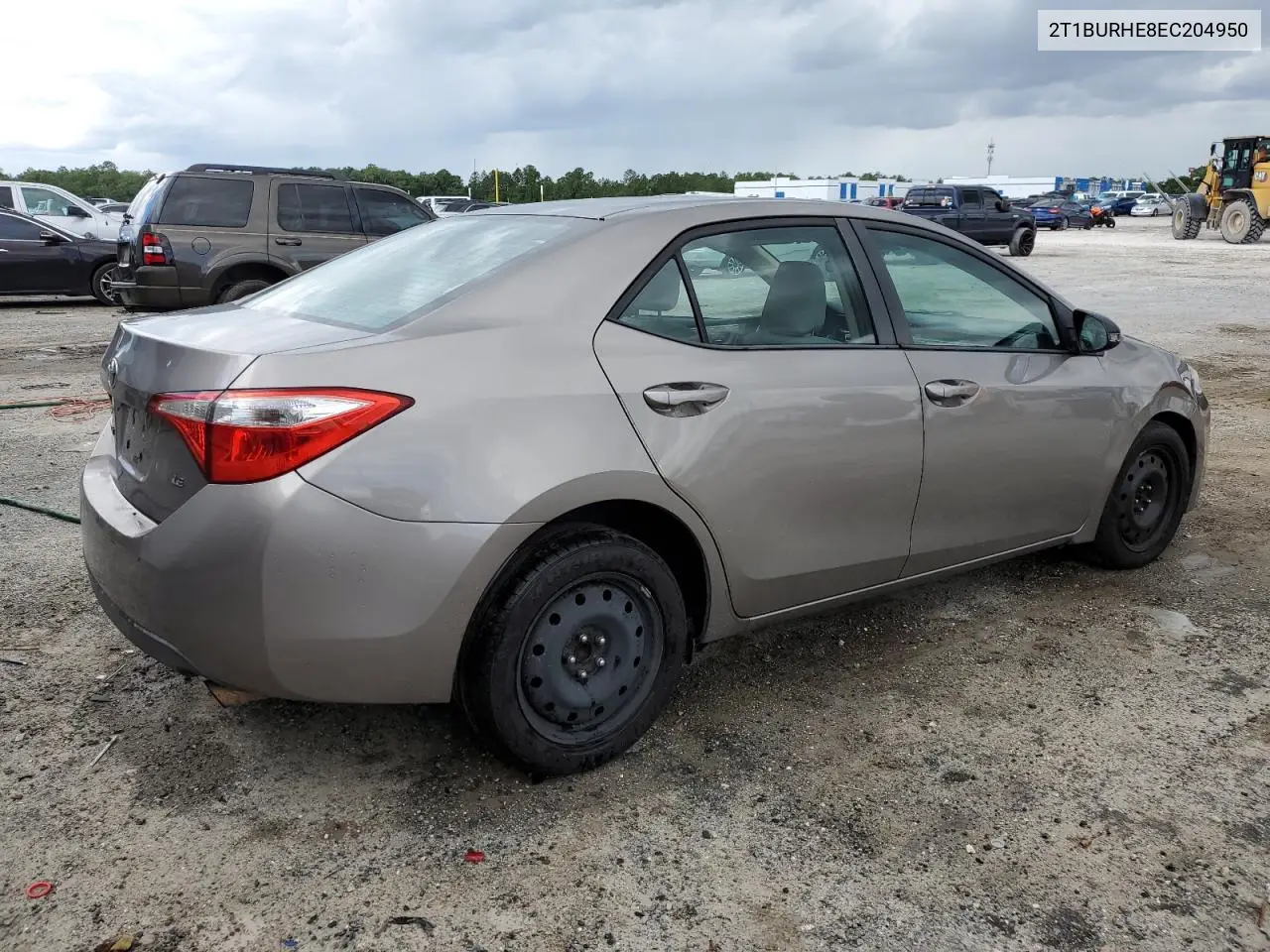 2014 Toyota Corolla L VIN: 2T1BURHE8EC204950 Lot: 56942595