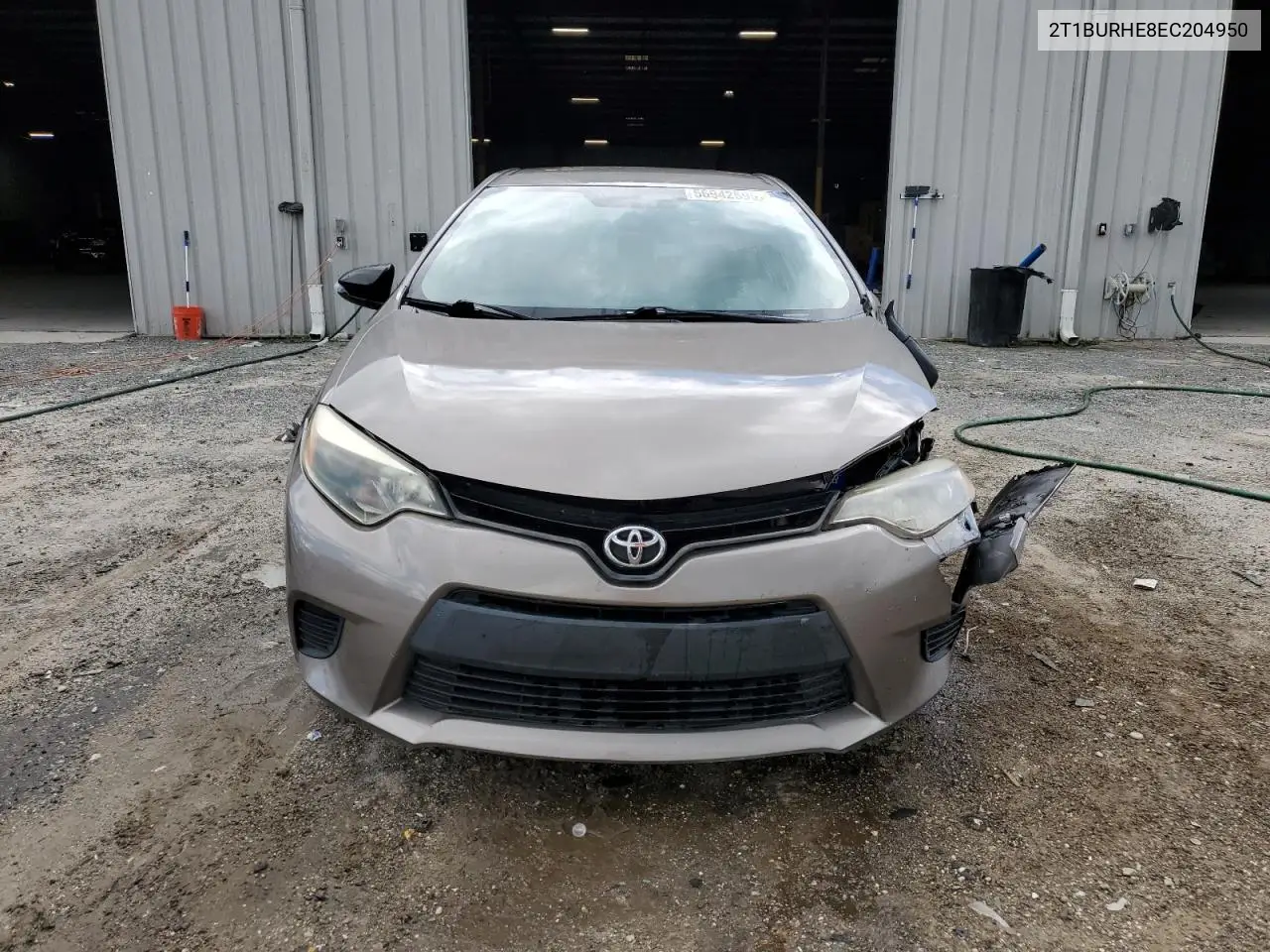 2014 Toyota Corolla L VIN: 2T1BURHE8EC204950 Lot: 56942595