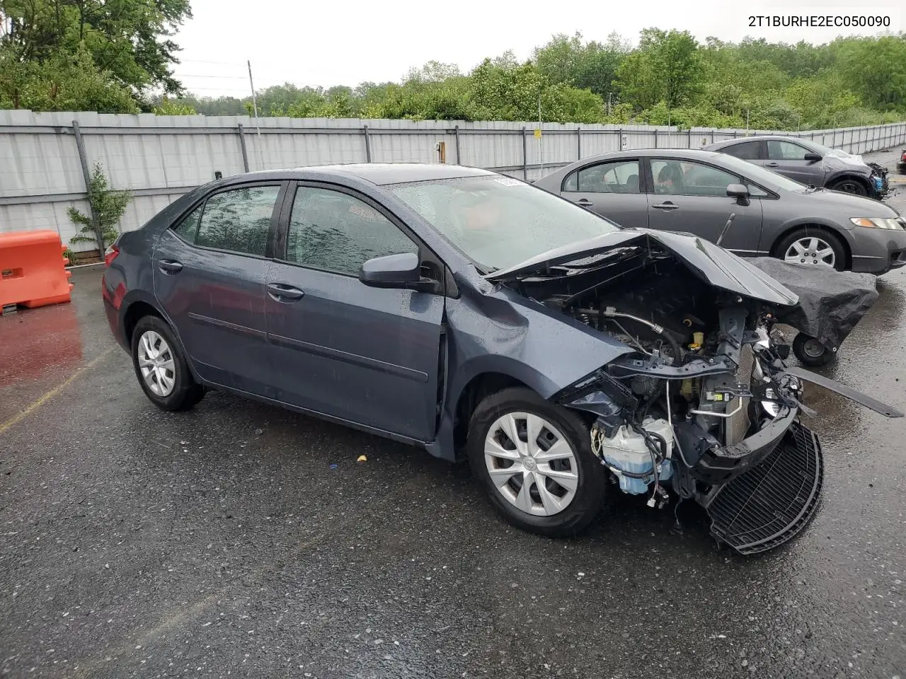2014 Toyota Corolla L VIN: 2T1BURHE2EC050090 Lot: 57040155