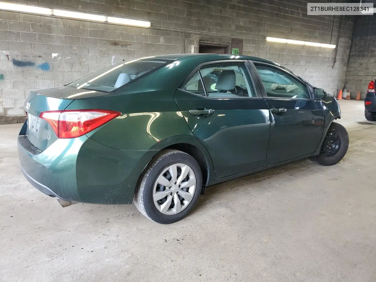 2014 Toyota Corolla L VIN: 2T1BURHE8EC128341 Lot: 57077265