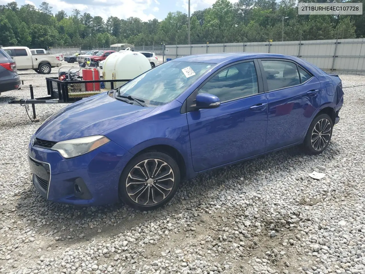 2014 Toyota Corolla L VIN: 2T1BURHE4EC107728 Lot: 57133415