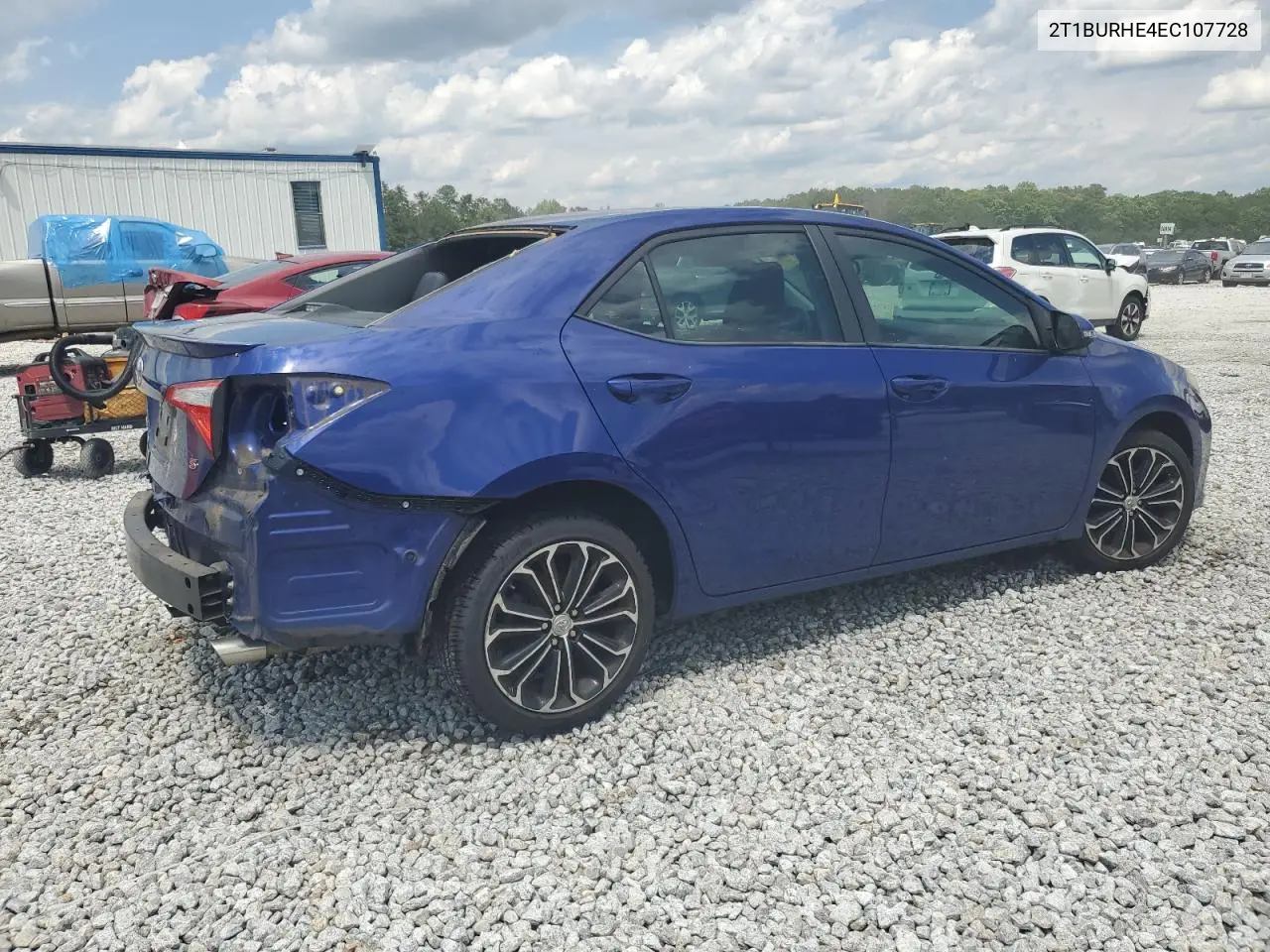 2014 Toyota Corolla L VIN: 2T1BURHE4EC107728 Lot: 57133415