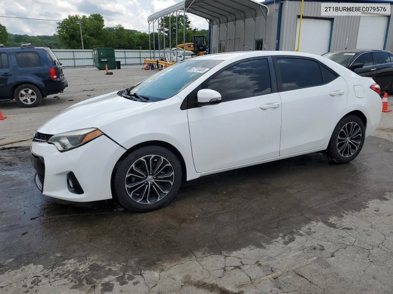 2014 Toyota Corolla L VIN: 2T1BURHE8EC079576 Lot: 57215885