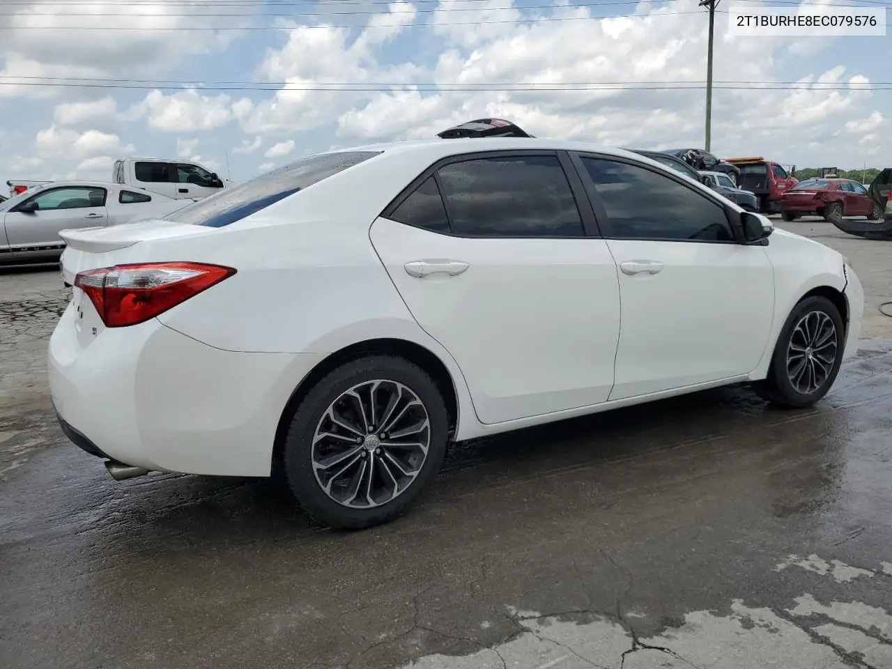 2014 Toyota Corolla L VIN: 2T1BURHE8EC079576 Lot: 57215885