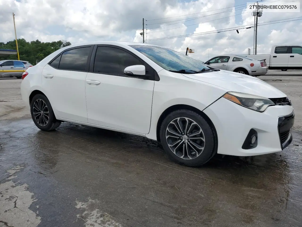 2014 Toyota Corolla L VIN: 2T1BURHE8EC079576 Lot: 57215885