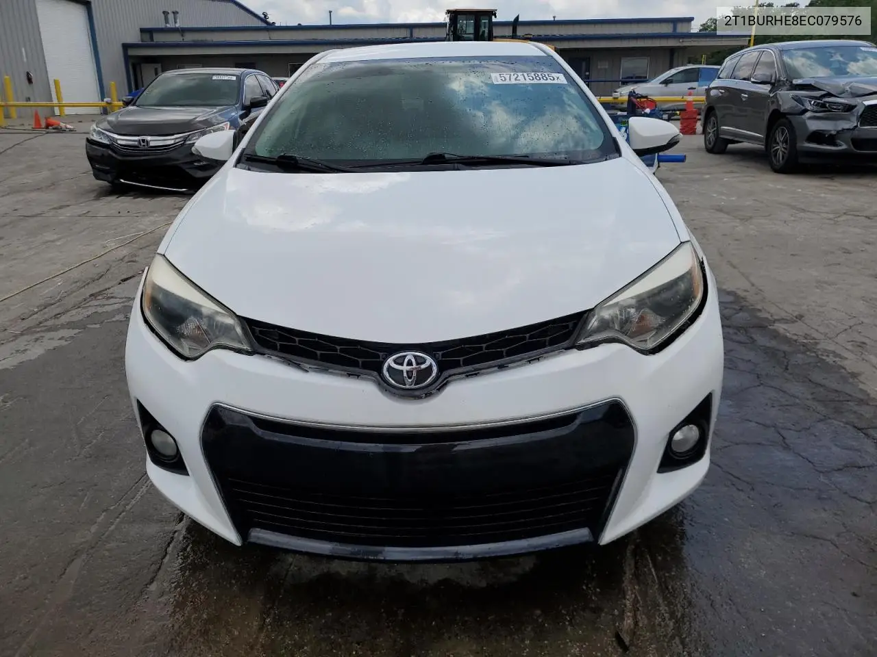 2014 Toyota Corolla L VIN: 2T1BURHE8EC079576 Lot: 57215885