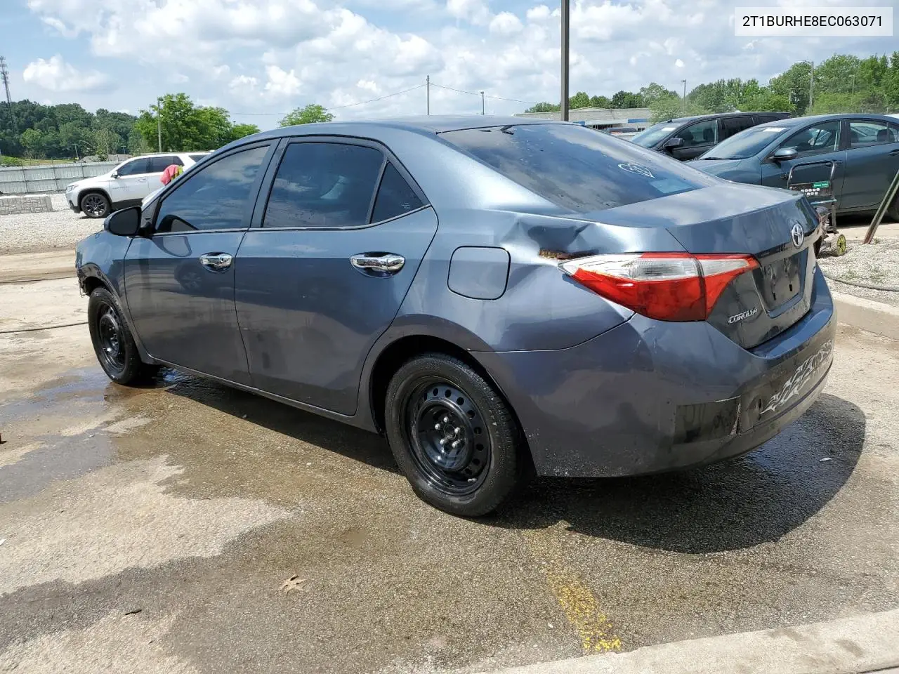 2014 Toyota Corolla L VIN: 2T1BURHE8EC063071 Lot: 58927065