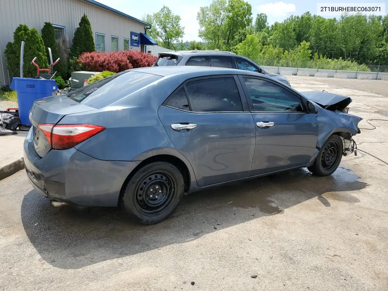 2014 Toyota Corolla L VIN: 2T1BURHE8EC063071 Lot: 58927065