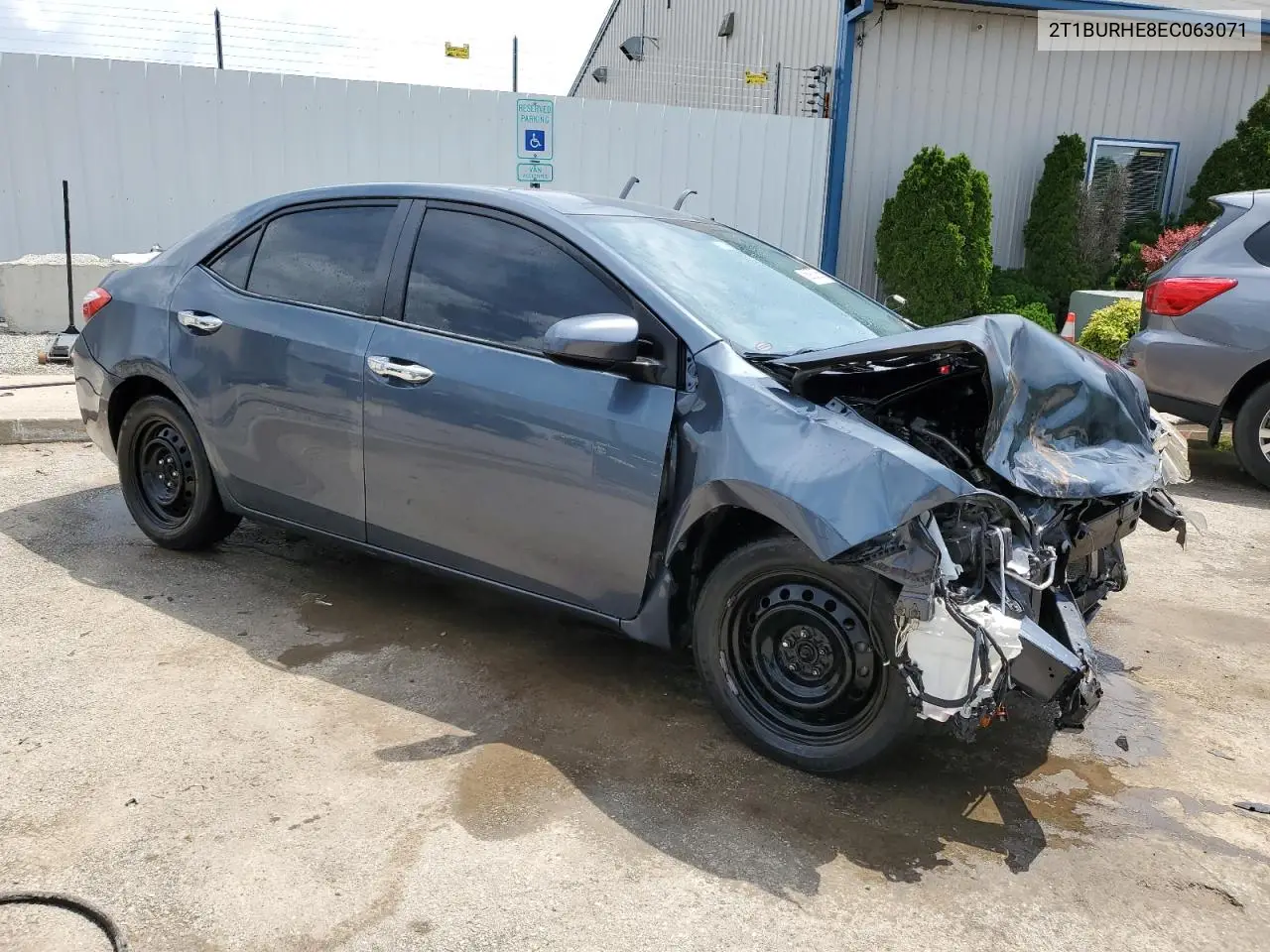 2014 Toyota Corolla L VIN: 2T1BURHE8EC063071 Lot: 58927065