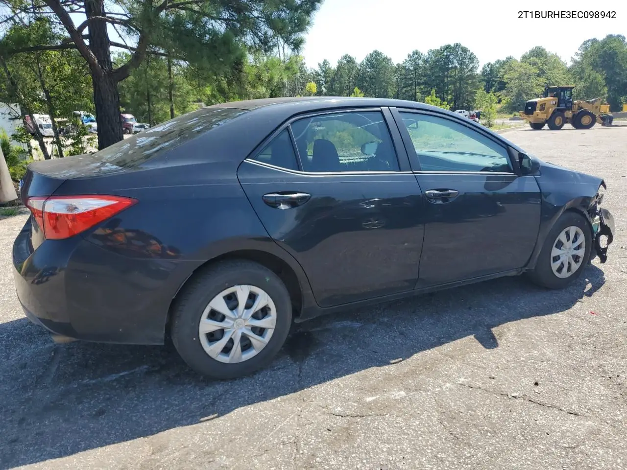 2014 Toyota Corolla L VIN: 2T1BURHE3EC098942 Lot: 61746135