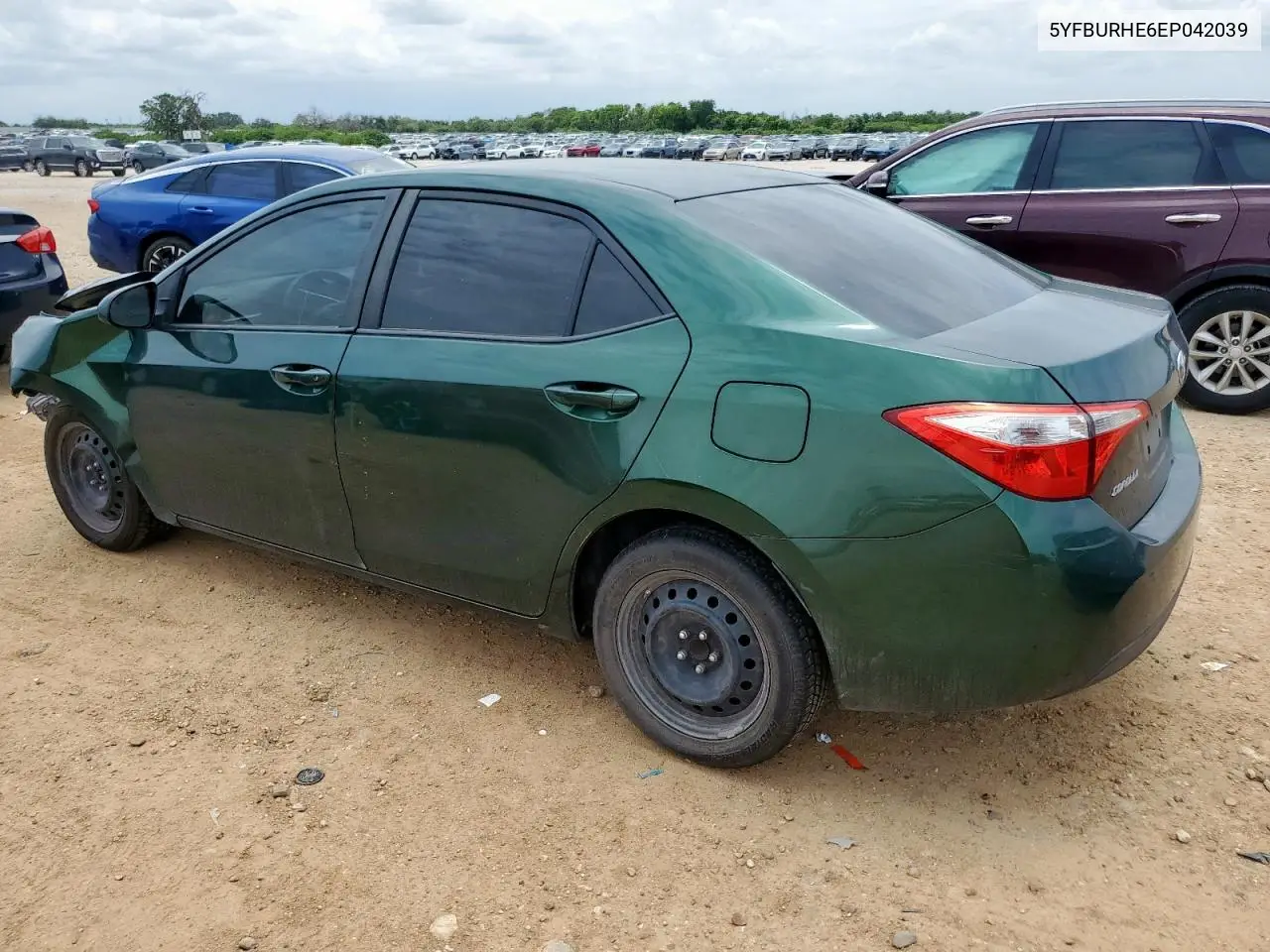2014 Toyota Corolla L VIN: 5YFBURHE6EP042039 Lot: 62824125