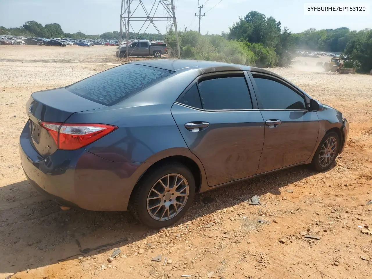 2014 Toyota Corolla L VIN: 5YFBURHE7EP153120 Lot: 62824405