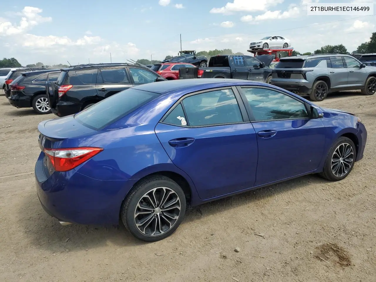 2014 Toyota Corolla L VIN: 2T1BURHE1EC146499 Lot: 62856405