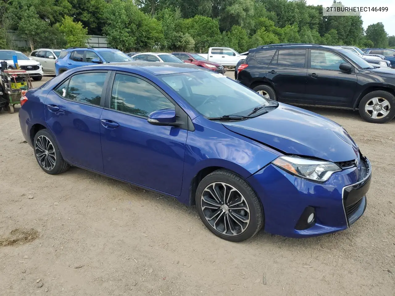 2014 Toyota Corolla L VIN: 2T1BURHE1EC146499 Lot: 62856405
