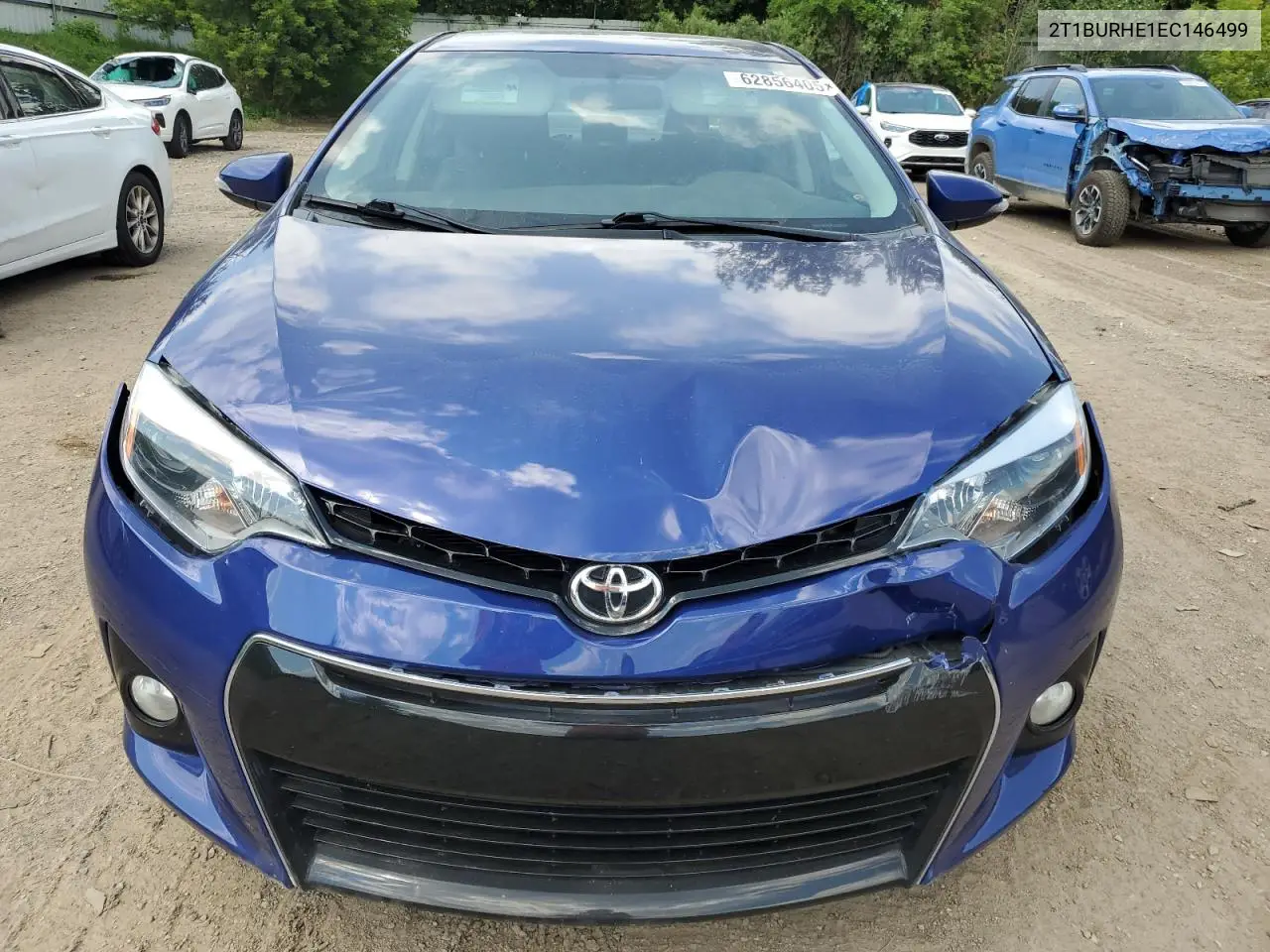 2014 Toyota Corolla L VIN: 2T1BURHE1EC146499 Lot: 62856405