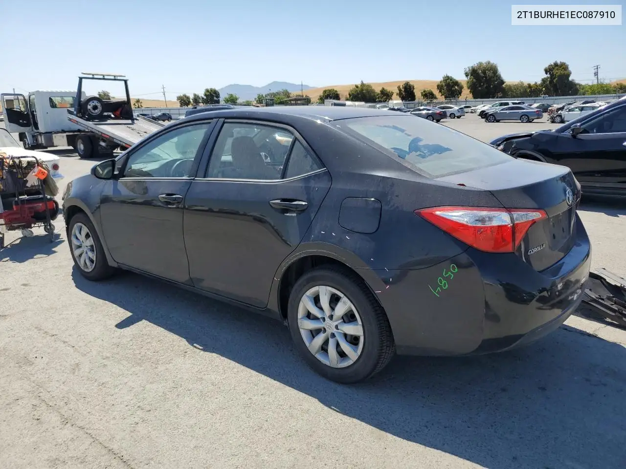 2014 Toyota Corolla L VIN: 2T1BURHE1EC087910 Lot: 62942865