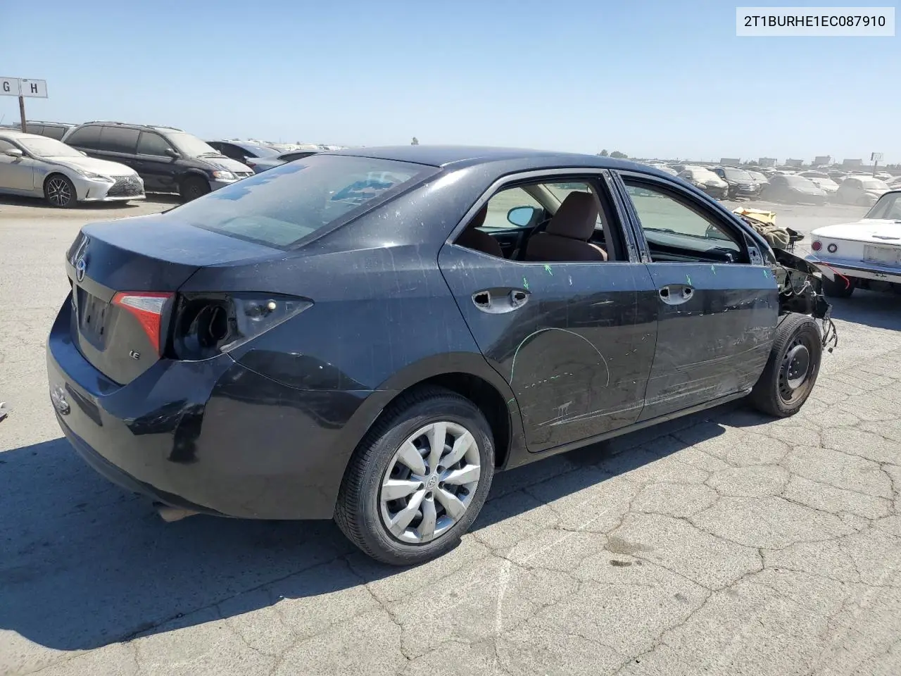 2014 Toyota Corolla L VIN: 2T1BURHE1EC087910 Lot: 62942865