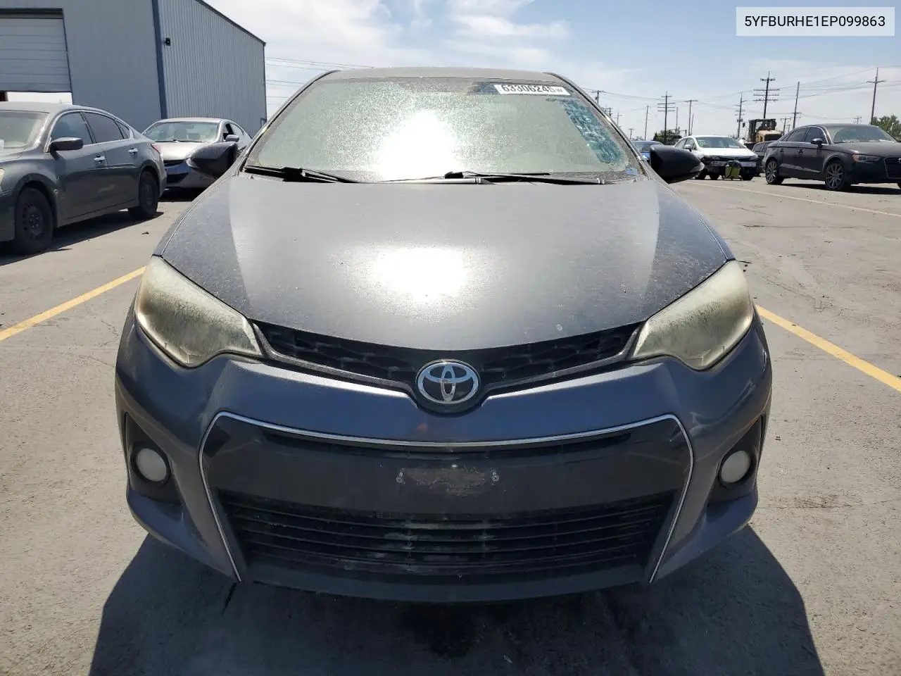 2014 Toyota Corolla L VIN: 5YFBURHE1EP099863 Lot: 63306245