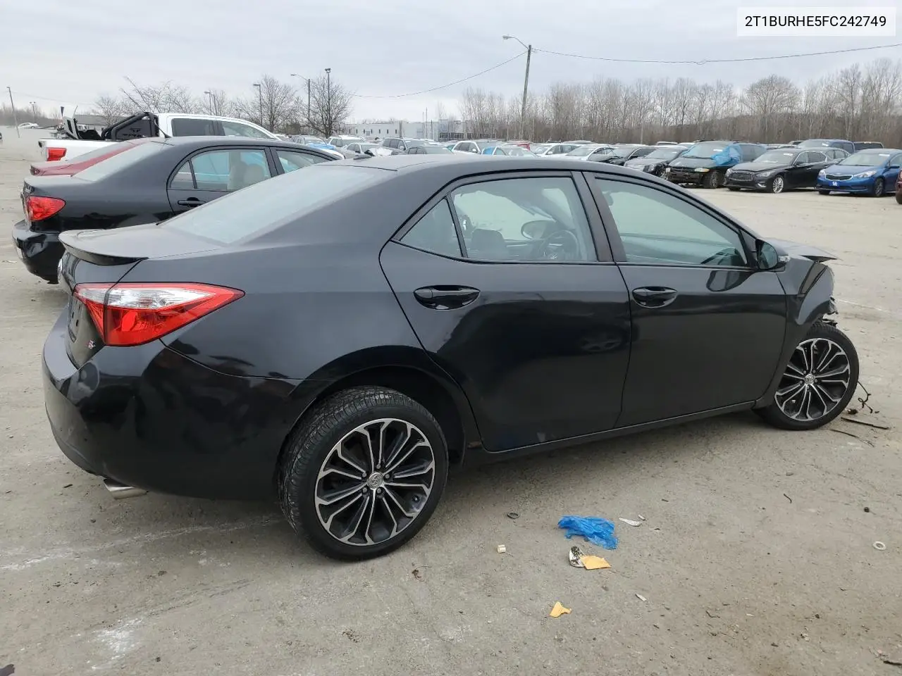 2015 Toyota Corolla L VIN: 2T1BURHE5FC242749 Lot: 43224705