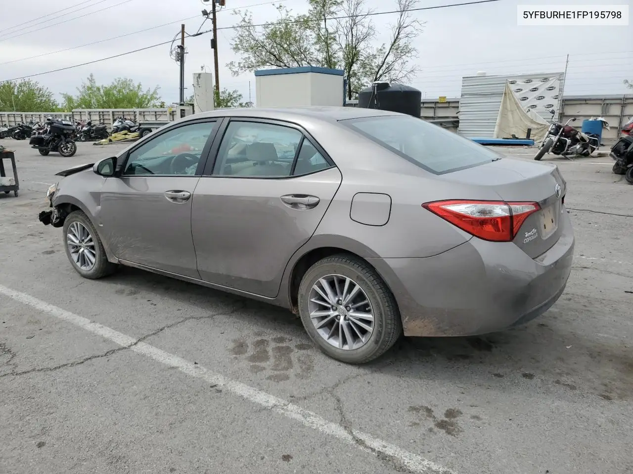 2015 Toyota Corolla L VIN: 5YFBURHE1FP195798 Lot: 53100535