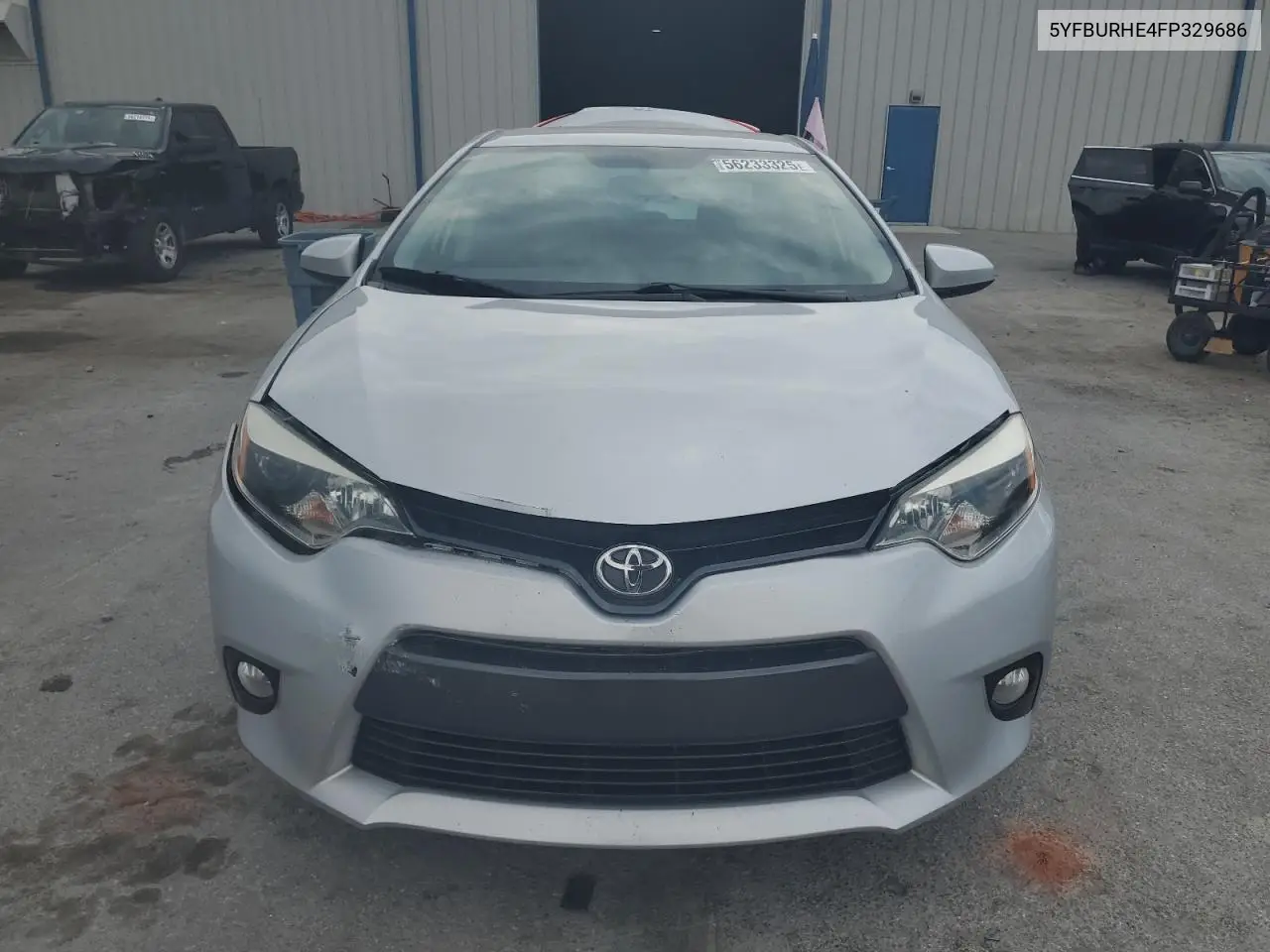 2015 Toyota Corolla L VIN: 5YFBURHE4FP329686 Lot: 56233325