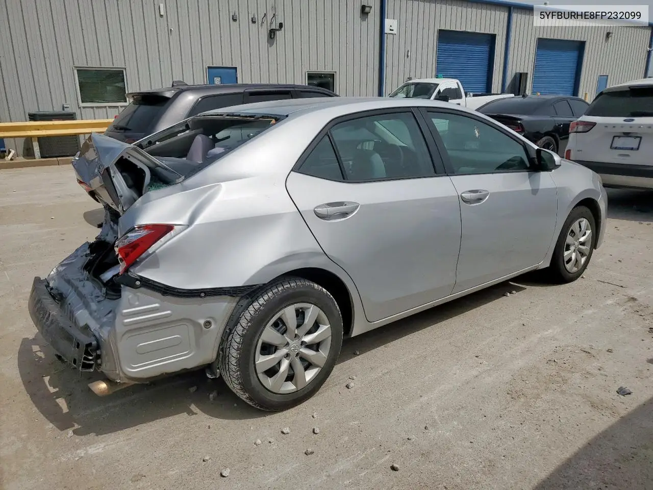 2015 Toyota Corolla L VIN: 5YFBURHE8FP232099 Lot: 56859135
