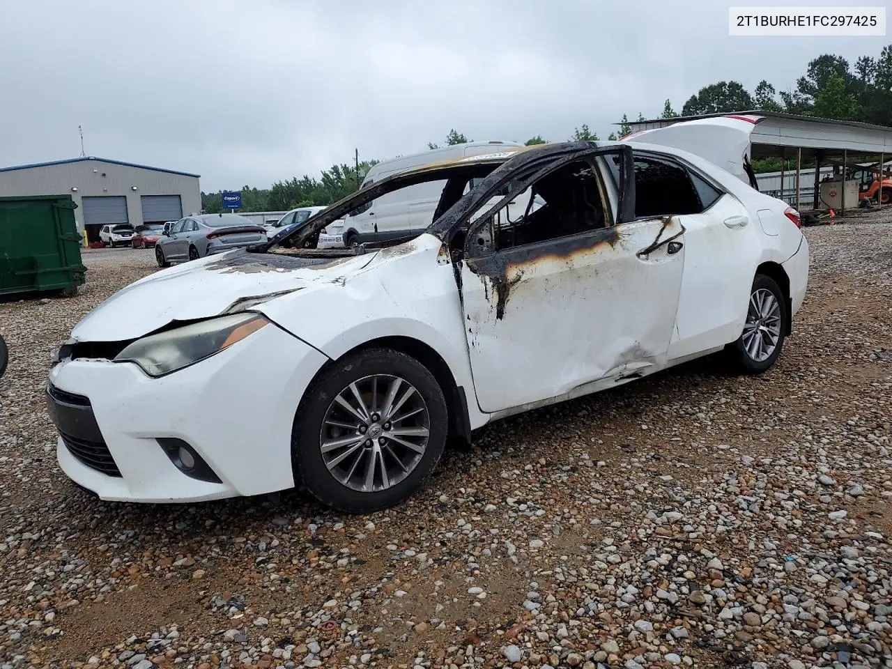 2015 Toyota Corolla L VIN: 2T1BURHE1FC297425 Lot: 57970655