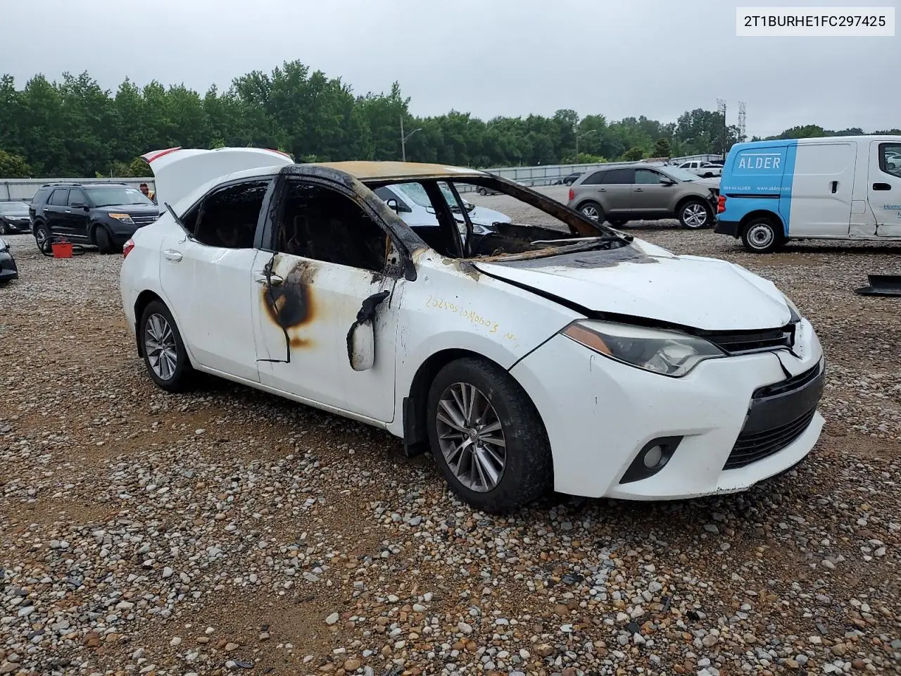 2015 Toyota Corolla L VIN: 2T1BURHE1FC297425 Lot: 57970655