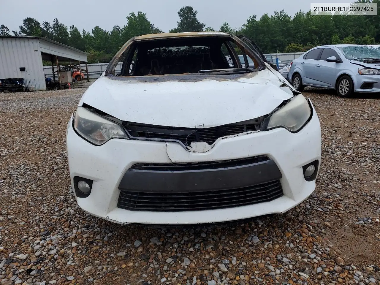 2015 Toyota Corolla L VIN: 2T1BURHE1FC297425 Lot: 57970655