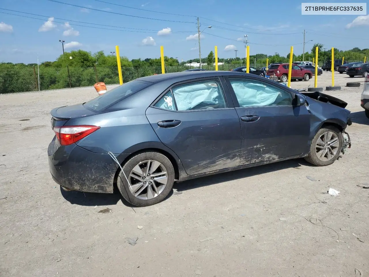 2015 Toyota Corolla Eco VIN: 2T1BPRHE6FC337635 Lot: 62612855