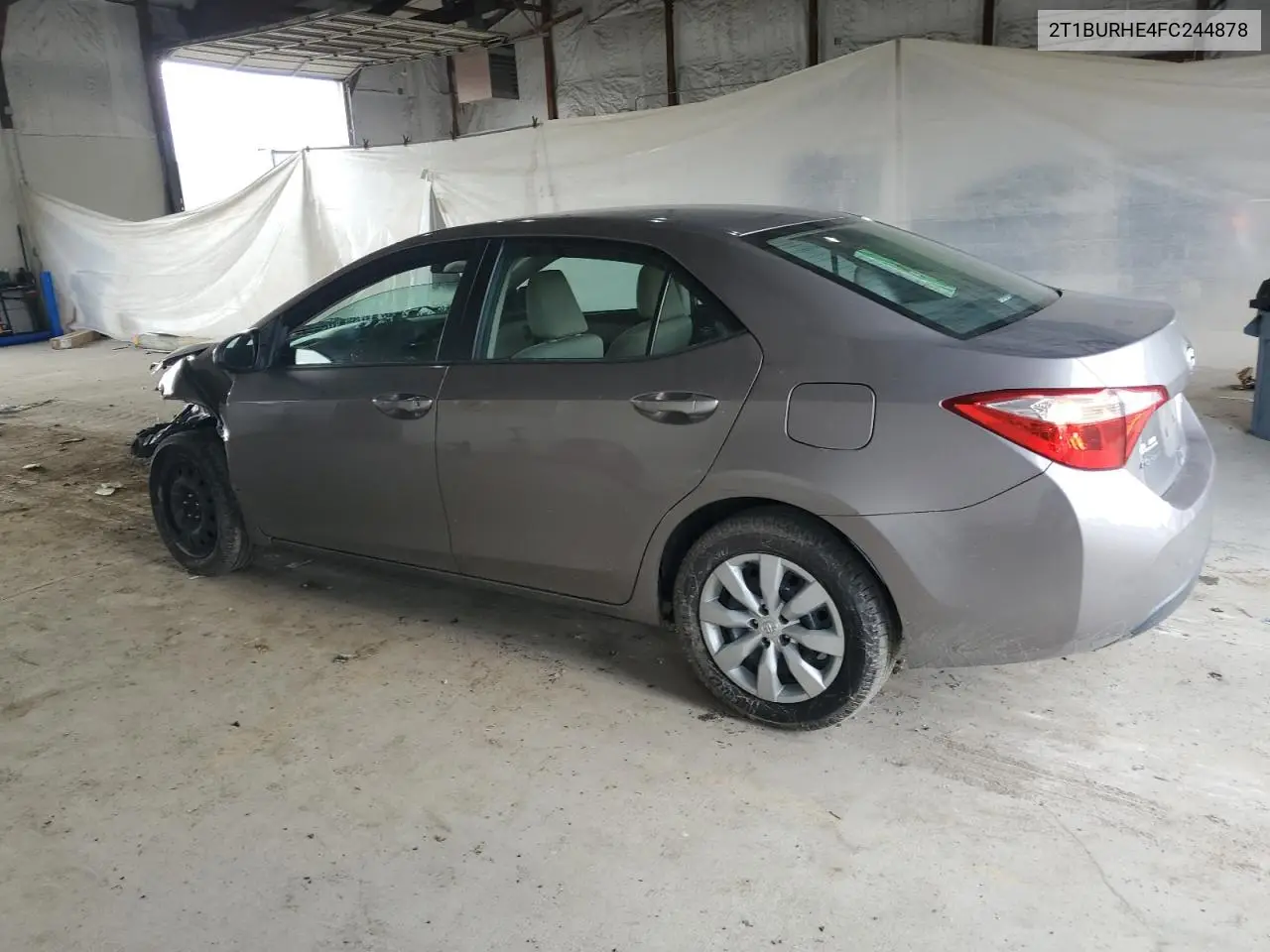 2015 Toyota Corolla L VIN: 2T1BURHE4FC244878 Lot: 62936115