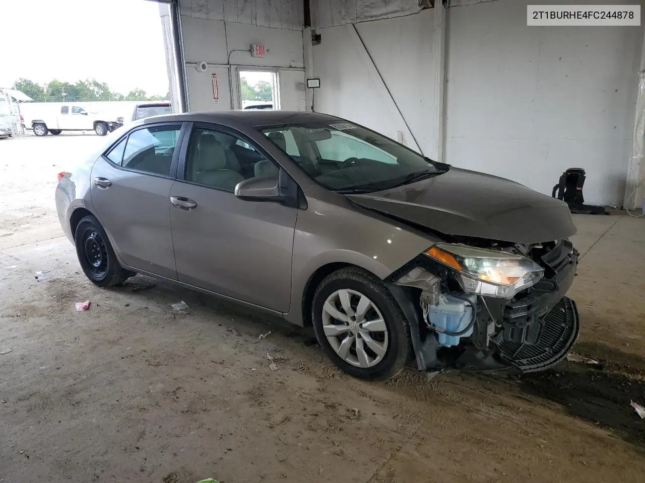 2015 Toyota Corolla L VIN: 2T1BURHE4FC244878 Lot: 62936115