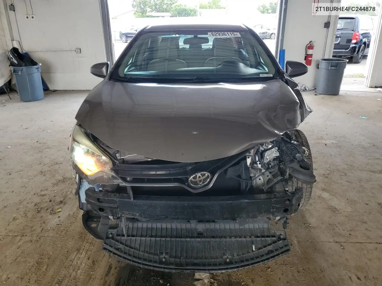 2015 Toyota Corolla L VIN: 2T1BURHE4FC244878 Lot: 62936115