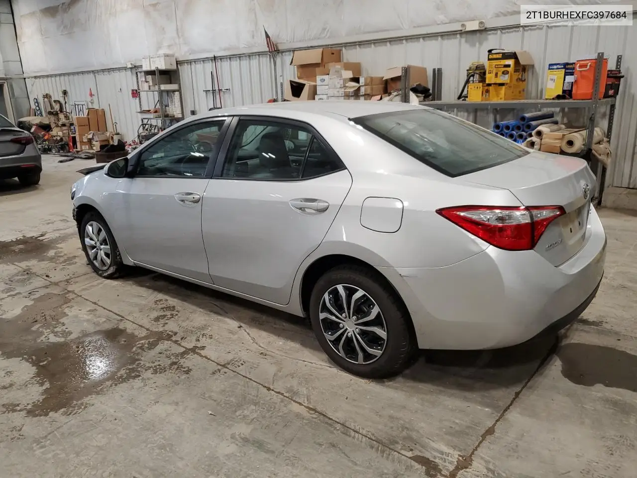 2015 Toyota Corolla L VIN: 2T1BURHEXFC397684 Lot: 62968075