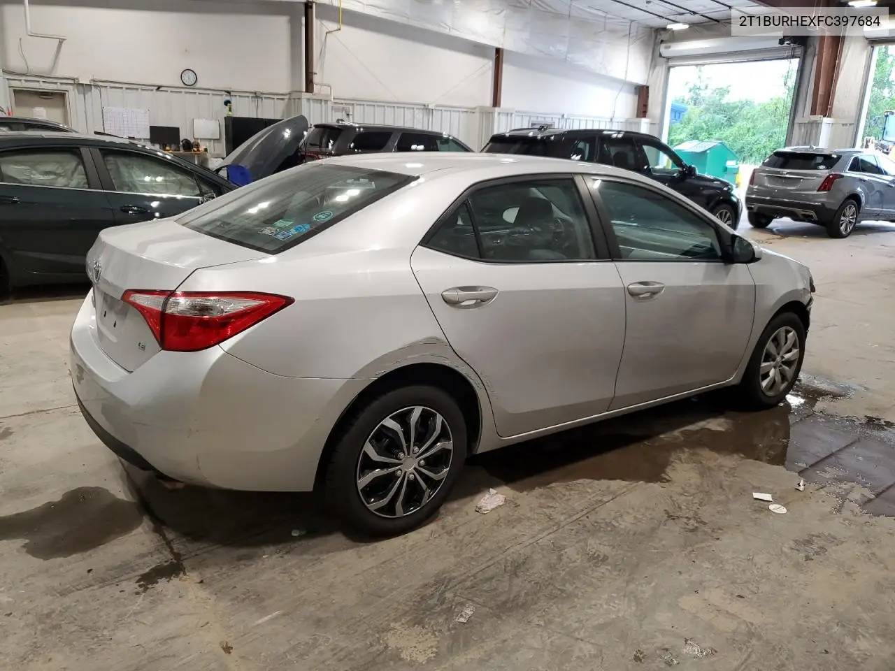 2015 Toyota Corolla L VIN: 2T1BURHEXFC397684 Lot: 62968075
