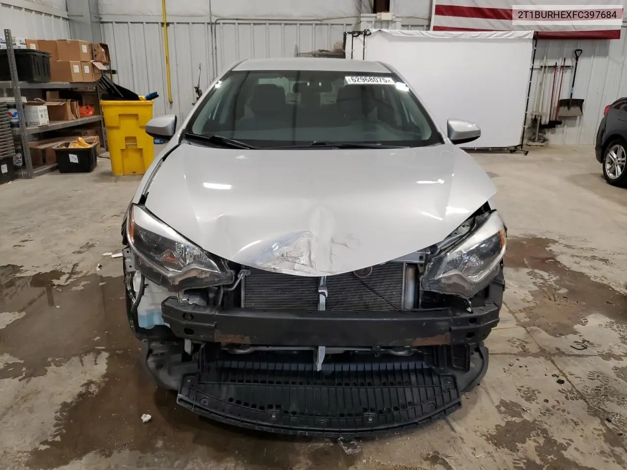 2015 Toyota Corolla L VIN: 2T1BURHEXFC397684 Lot: 62968075