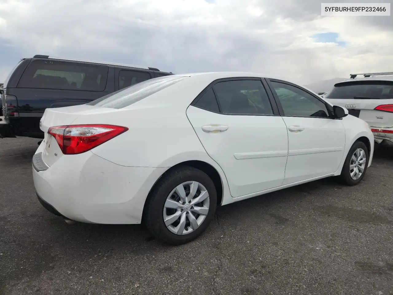 2015 Toyota Corolla L VIN: 5YFBURHE9FP232466 Lot: 63127505