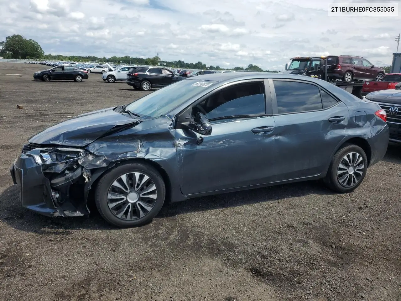 2015 Toyota Corolla L VIN: 2T1BURHE0FC355055 Lot: 63194675