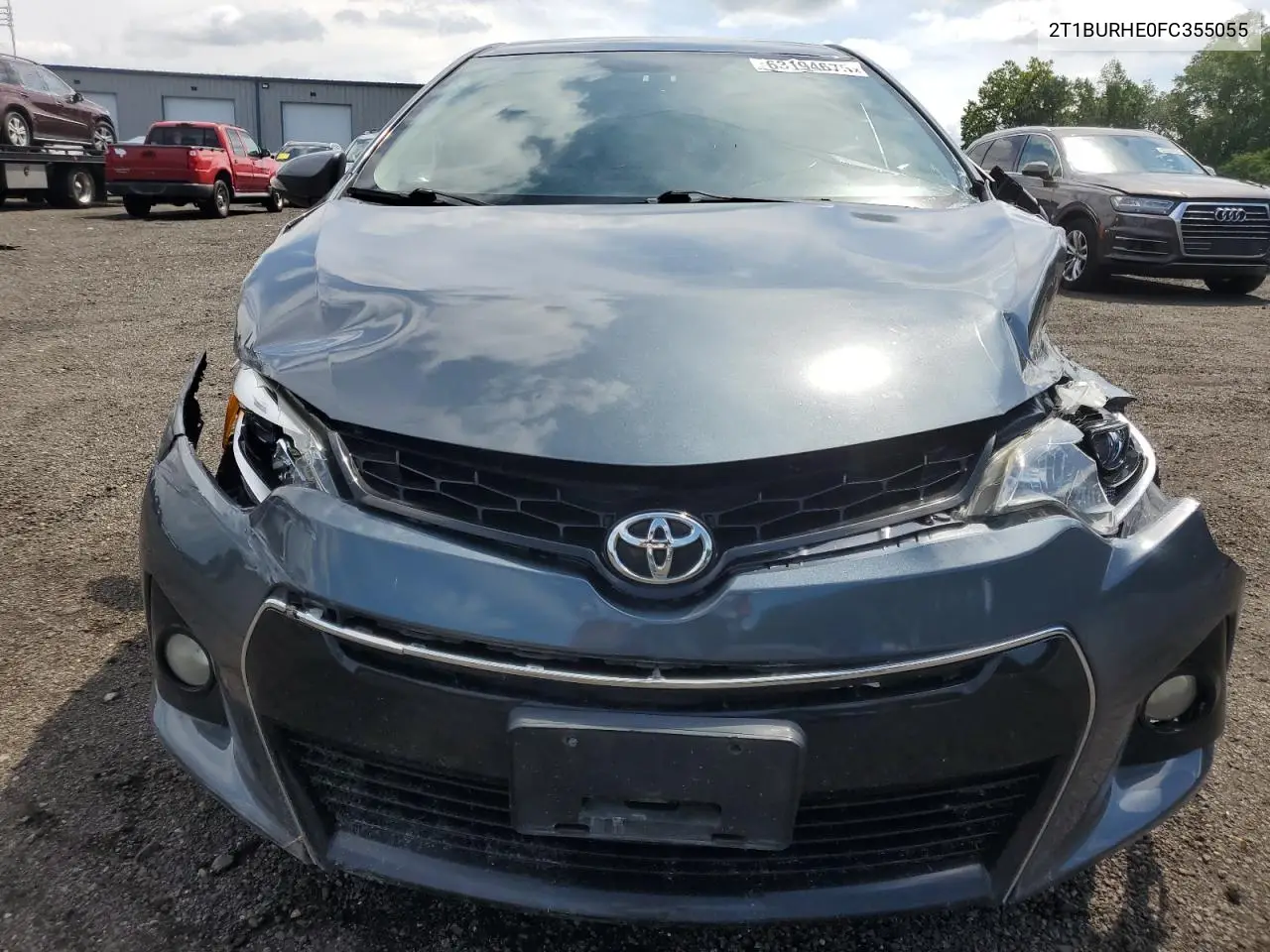 2015 Toyota Corolla L VIN: 2T1BURHE0FC355055 Lot: 63194675