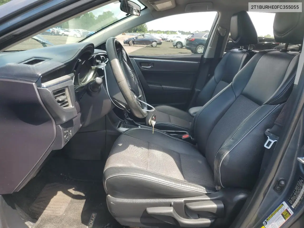 2015 Toyota Corolla L VIN: 2T1BURHE0FC355055 Lot: 63194675